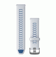 Quick Release Bands (22 mm) - Whitestone/Tidal blue, slate hardware - 010-11251-A1 - Garmin